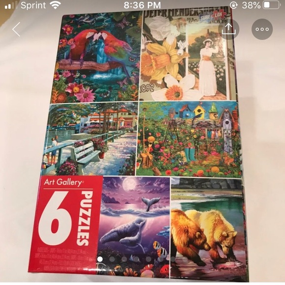 Other - ⭐️ 6 Assorted Jigsaw Puzzles NIB ⭐️